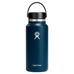 Sticla termos Hydro Flask Wide Mouth Indigo, inox, 950ml imagine