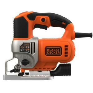 Ferastrau pendular Black & Decker BES610-QS, 650 W, 90 mm, 3100 cpm (Negru/Portocaliu) imagine