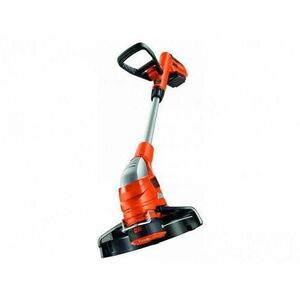 Trimmer electric pentru tuns iarba/gazon Black & Decker GLC1823L20-QW, Cu acumulator 18 V 2.0 Ah, 7400 rpm, Latime de taiere 23 cm (Negru/Portocaliu) imagine