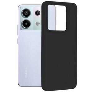 Husa Silicon Soft Edge Lemontti Xiaomi Redmi Note 13 Pro 5G / Poco X6, Negru imagine