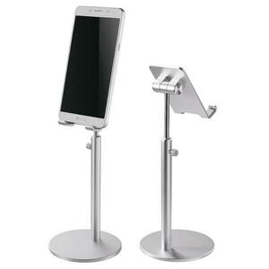 Stand birou Neomounts DS10-200SL1, Ajustabil, Pana la 7inch (Argintiu) imagine