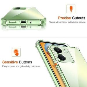 Husa Shockproof Silicon Lemontti Xiaomi Redmi 13C 4G / Poco C65, Transparent imagine