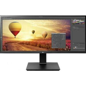 Monitor IPS LED LG 34inch 34BR65F-B, 2560 x 1080, HDMI, DisplayPort, Boxe (Negru) imagine