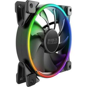 Ventilator PCCOOLER Corona FRGB 120, iluminare ARGB, 120 mm, 2000 rpm, PWM imagine