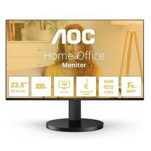 Monitor IPS LED AOC 27inch 27B3CF2, Full HD (1920 x 1080), HDMI, Boxe, 100 Hz, 1 ms (Negru) imagine