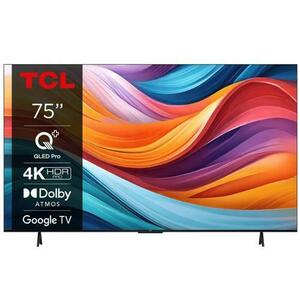 Televizor QLED TCL 190 cm (75inch) 75T7B, Ultra HD 4K, Smart TV, WiFi, CI imagine