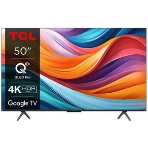 Televizor QLED TCL 127 cm (50inch) 50T7B, Ultra HD 4K, Smart TV, WiFi, CI imagine