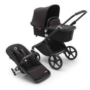 Carucior Bugaboo Fox Cub Black/Midnight Black 2 in 1 imagine