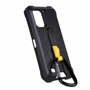 Carcasa de protectie pentru Ulefone Armor 7 / 7E, cu clema si carabina (Negru) imagine