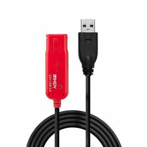 Cablu prelungitor activ USB Lindy LY-42782, 12m, USB 2.0 imagine