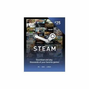 Valve STEAM WALLET 25 EURO (CD KEY) imagine