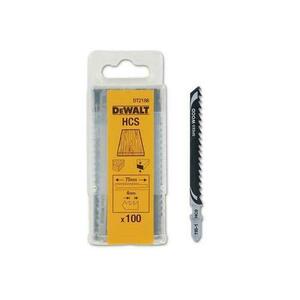 Set lame HCS Dewalt DT2186-QZ, Taiere lemn, 60 x 100 mm, 100 Bucati imagine