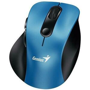 Mouse Optic Genius Ergo 9000S 2400 dpi, Wireless, Bluetooth (Negru/Albastru) imagine