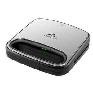 Sandwich Maker ETA ETA316390000 750W Placi Antiaderente Triunghiulare, Inox imagine