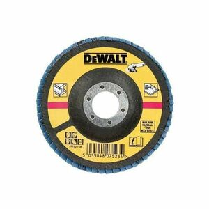 Disc lamelar pentru metal DeWALT DT3265-QZ, P36, 125 x 22.23 mm imagine