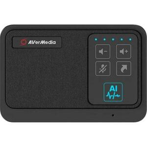 Microfon Avermedia, 29-dB/mW, Negru imagine