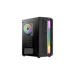 Carcasa Aerocool Prime aRGB, Mid Tower, Tempered Glass (Negru) imagine