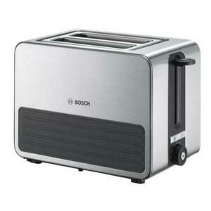 Prajitor de paine Bosch TAT7S25, 1050 W, 2 felii (Gri) imagine