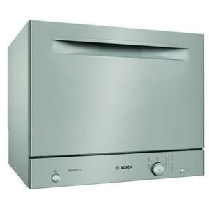 Masina de spalat vase compacta Bosch SKS51E38EU, 6 seturi, 5 programe, Clasa F (Inox) imagine