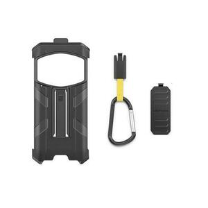 Carcasa de protectie multifunctionala pentru Ulefone Armor 21 cu clema si carabina (Negru) imagine