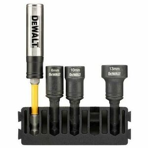 Set 3 capete de insurubat, DeWALT DT70827-QZ, 1/4inch, 8/10/13mm, Hex, imagine