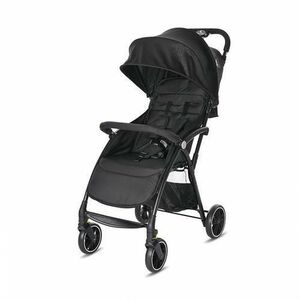 Carucior pentru nou-nascut Lorelli Fresh Black Jasper, ultra-light, 0 luni - 4 ani, pana la 22 kg, plasa contra insectelor, spatar si suport de picioare reglabil imagine