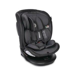 Scaun auto pentru copii Lorelli Aviator Isofix Grey, i-Size, 0 Luni-12 Ani, 40-150 cm, certificat R129, baza rotativa 360 grade, reglabil, sistem protectie impact lateral, sistem antibasculare imagine