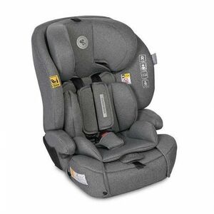 Scaun auto pentru copii Lorelli Benevento Grey, Isofix, i-Size, 15 luni-12 ani, 76-150 cm, certificat R129, tetiera reglabila, protectie in caz de impact imagine