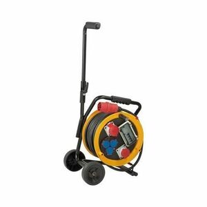 Derulator Brobusta cu carucior CEE 2 FI, IP44, 30m, H07RN-F 5G4.0, Brennenstuhl imagine