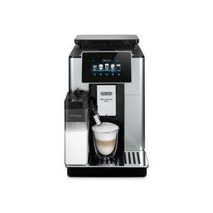 Espressor automat De'Longhi PrimaDonna SOUL ECAM 610.55.SB, Carafa pentru lapte, Sistem LatteCrema, Rasnita cu tehnologie Bean Adapt, Coffee Link App, 1450 W, 19 bar, 2.2 l, Capacitate boabe 500 g (Negru/Argintiu) imagine