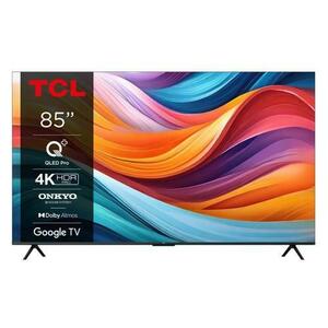 Televizor QLED TCL 216 cm (85inch) 85T7B, Ultra HD 4K, Smart TV, WiFi, CI imagine