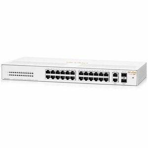 Switch Aruba R8R50A Instant On 1430, 26 Porturi Gigabit, 2x SFP (Alb) imagine