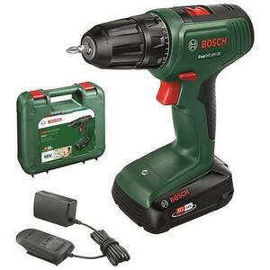 Masina de gaurit / insurubat BOSCH EasyDrill 18V-38, 1630 rpm, mandrina 10 mm, cu 1 acumulator Li-Ion, 18 V, 2 Ah imagine