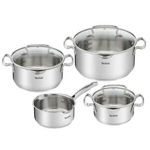 Set oale Tefal Duetto G719S734, 16-24 cm, Inox (Argintiu) imagine