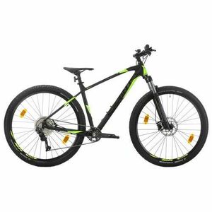 Bicicleta MTB Sprint Apolon Pro 29 Negru Mat/Verde Neon 520 mm 2022 imagine