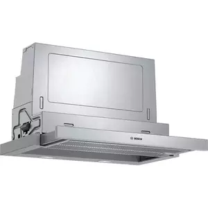 Hota incorporabila Bosch DFS067A51, Putere de absorbtie 728 mc/h, EcoSilence Drive, 4 trepte de putere, 60 cm, Inox imagine