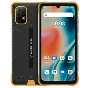 Telefon Mobil UMIDIGI Bison X10 PRO, Procesor MediaTek Helio P60 Octa-Core, IPS LCD 6.53inch, 4GB RAM, 128GB Flash, Camera Tripla 20+8+5MP, Wi-Fi, 4G, Dual Sim, Android (Negru/Galben) imagine