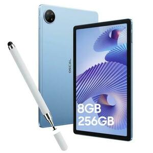 Tableta Blackview Oscal Pad 18, Procesor Unisoc T616 Octa-Core, Ecran FHD+ 11inch, 8GB RAM, 256GB Flash, Android, Bluetooth, Wi-Fi, 4G, Dual SIM, Stylus Pen (Albastru) imagine