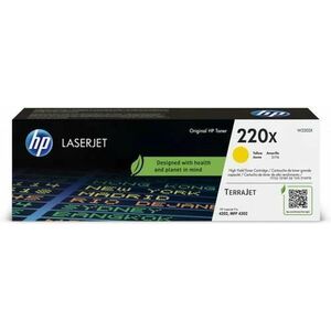 Toner Laserjet HP 220X W2202X, 5500 pagini (Galben) imagine