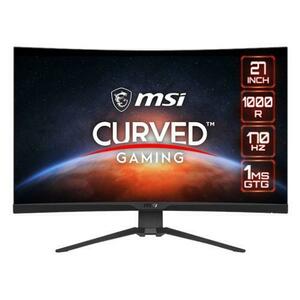 Monitor Gaming Rapid VA LED MSI MAG 27inch 275CQRF-QD, WQHD (2560 x 1440), HDMI, DisplayPort, Ecran curbat, 170 Hz, 1 ms (Negru) imagine