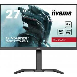 Monitor Gaming Fast IPS LED Iiyama 27inch GB2770HSU-B6, Full HD (1920 x 1080), HDMi, DisplayPort, Boxe, Pivot, 0.2 ms, 180 Hz (Negru) imagine