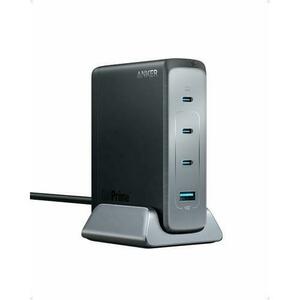 Incarcator retea Anker 737 GaNPrime 240W, 3x USB-C, 1x USB-A, PowerIQ 4.0 (Negru) imagine