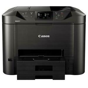 Multifunctional Canon Maxify MB5450, Inkjet, A4, 24 ppm, Duplex, ADF, Retea, Wireless (Negru) imagine