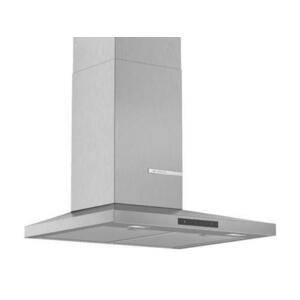 Hota incorporabila decorativa Bosch DWQ66DM50, Putere de absortie 610 mc/h, 60 cm (Argintiu) imagine