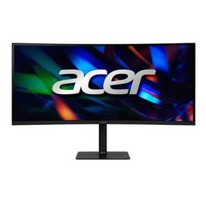 Monitor VA LED Acer 34inch CZ342CURHb, UWQHD (3440 x 1440), HDMI, DisplayPort, Ecran curbat, Boxe, 180 Hz, 1 ms (Negru) imagine