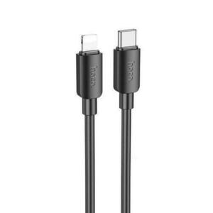 Cablu de date si incarcare HOCO X96, USB-C la Lightning, 20W, 1m (Negru) imagine