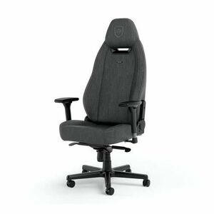 Scaun Gaming Noblechairs LEGEND TX Fabric Anthracite, Cotiere flexibile 4D, Suport lombar reglabil (Negru) imagine