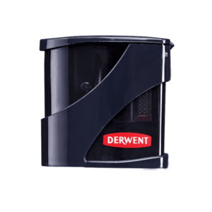 Ascutitoare Derwent Professional, metalica, duala, cu rezervor, pentru creioane pana la 11 mm, Negru imagine