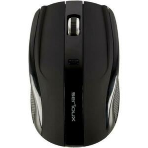 Mouse Wireless Serioux RAINBOW 400 (Negru) imagine