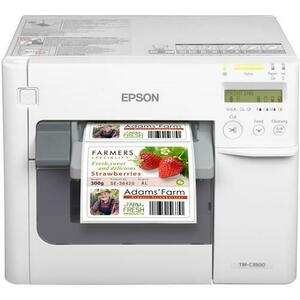 Imprimanta de etichete color Epson ColorWorks TM-C3500, USB, Retea imagine